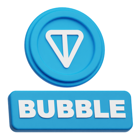 Bolha toncoin  3D Icon