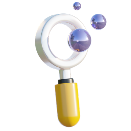 Bolhas  3D Icon