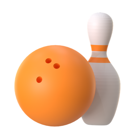 Boliche  3D Icon