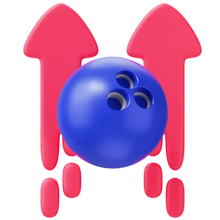 Boliche  3D Icon