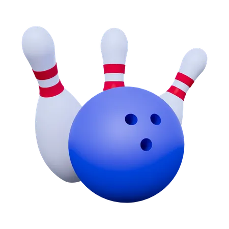 Boliche  3D Icon