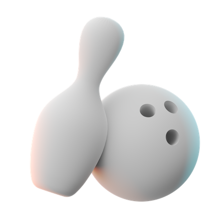 Boliche  3D Icon