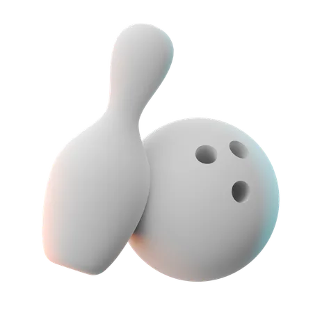 Boliche  3D Icon