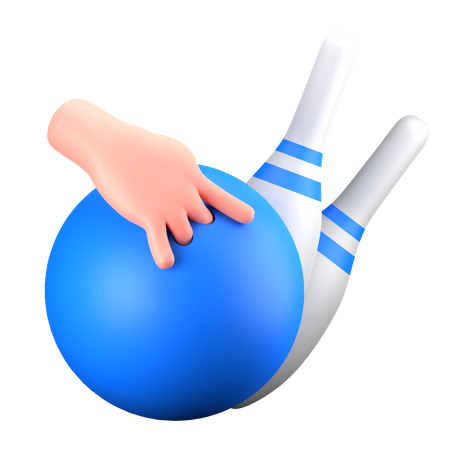 Boliche  3D Icon