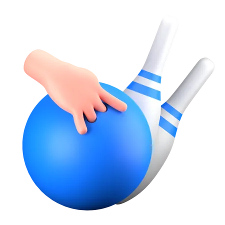 Boliche  3D Icon