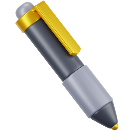 Pluma de escritura  3D Icon