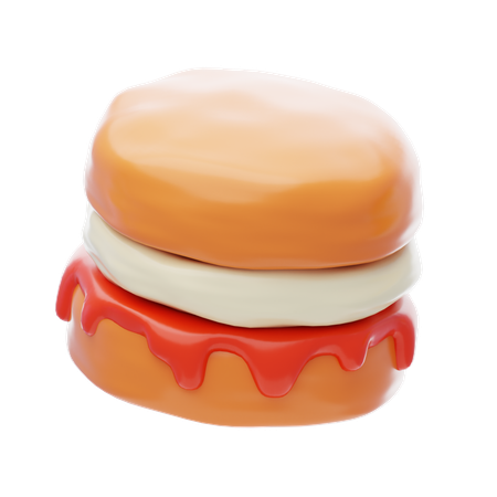 Bolinho  3D Icon