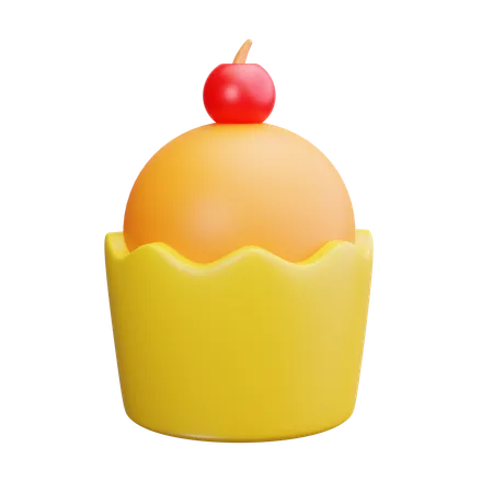 Bolinho  3D Icon