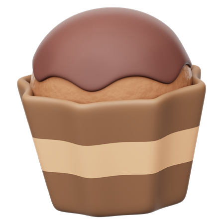 Bolinho  3D Icon