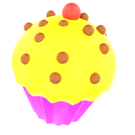 Muffin  3D Icon