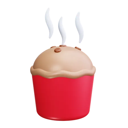 Muffin  3D Icon