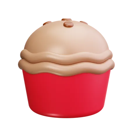 Bolinho  3D Icon