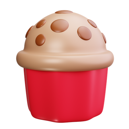 Muffin  3D Icon