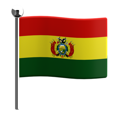 Bolivia  3D Icon