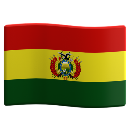 Bolivien  3D Icon