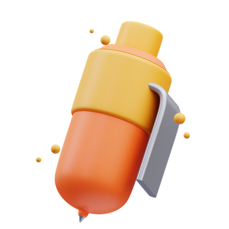 Boll Pen  3D Icon