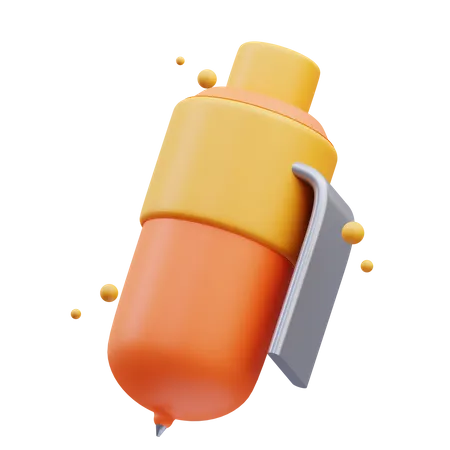 Boll Pen  3D Icon