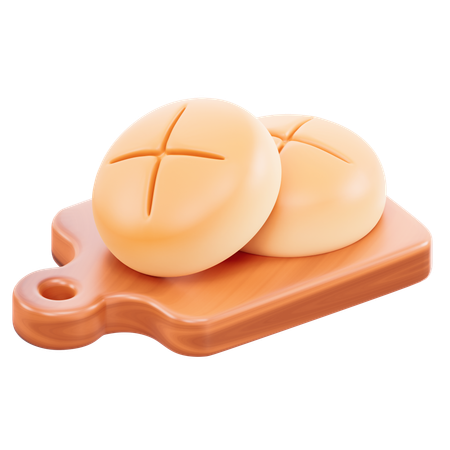 Bollos  3D Icon