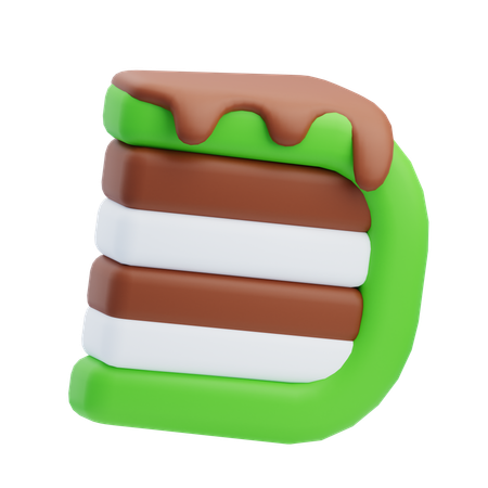 Bolo  3D Icon