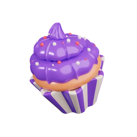 Bolinho  3D Illustration