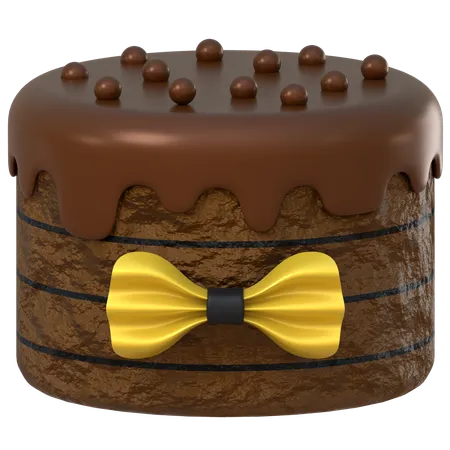 Bolo de aniversário  3D Icon