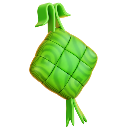 Bolo De Arroz Ketupat  3D Icon