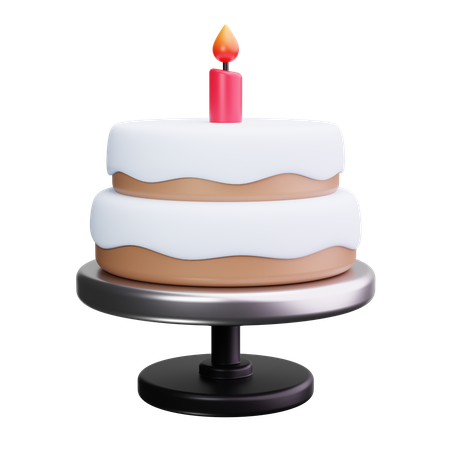 Bolo de casamento  3D Icon