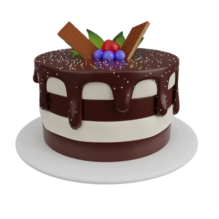 Bolo de casamento  3D Icon