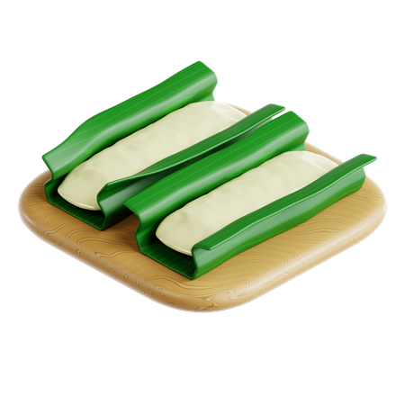 Bolo De Peixe (Otak-Otak)  3D Icon