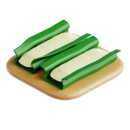 Bolo De Peixe (Otak-Otak)  3D Icon