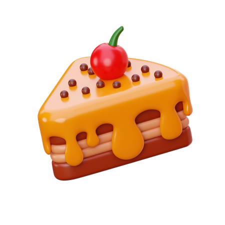 Bolo de queijo  3D Icon