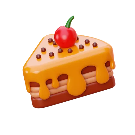 Bolo de queijo  3D Icon