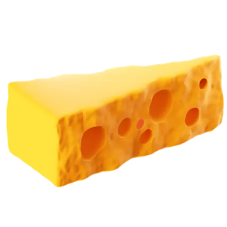 Bolo de queijo  3D Icon