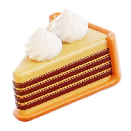 Bolo de queijo  3D Icon