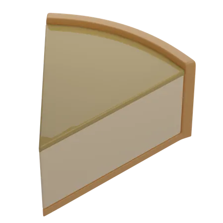 Bolo de queijo  3D Icon