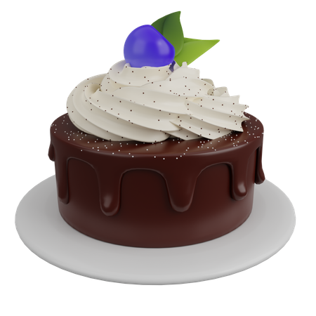 Bolo de dia dos namorados  3D Icon