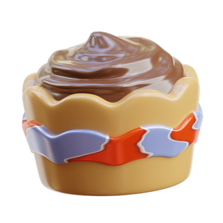 Bolo doce  3D Icon