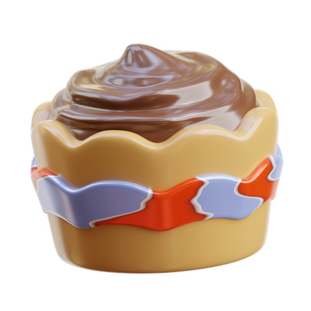 Bolo doce  3D Icon