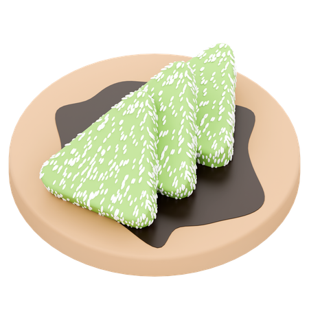 Bolo de lupis  3D Icon