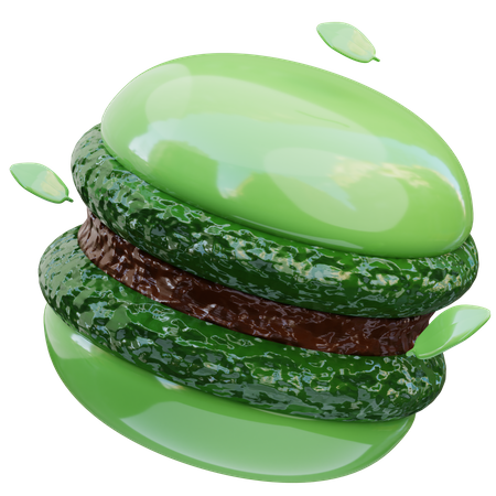 Bolo de macarrão  3D Icon