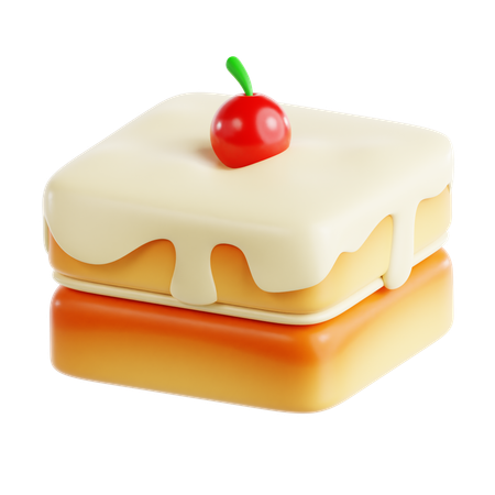 Bolo napoleão  3D Icon