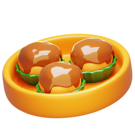 Bolo nastar  3D Icon