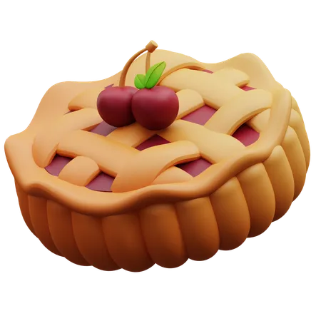 Bolo de torta  3D Icon