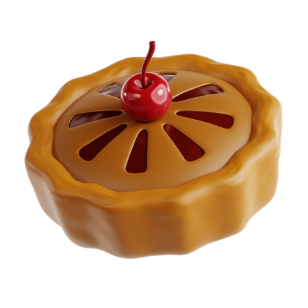 Torta de bolo  3D Icon