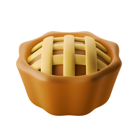 Bolo de torta  3D Icon