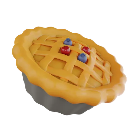 Bolo de torta  3D Icon