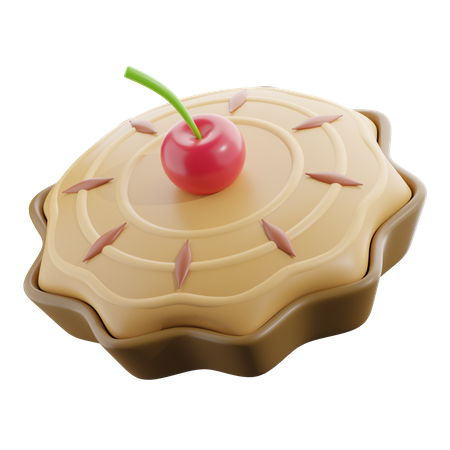 Bolo de torta  3D Icon