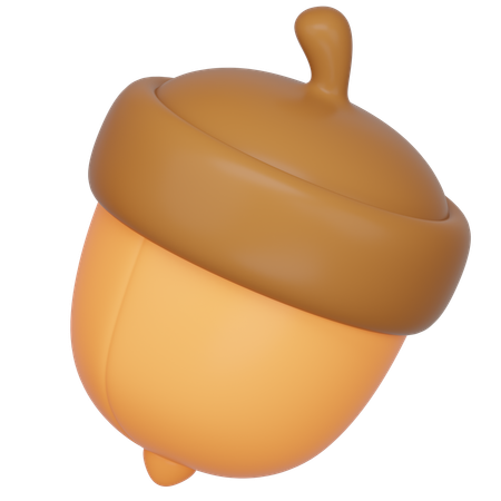 Bolota de outono  3D Icon