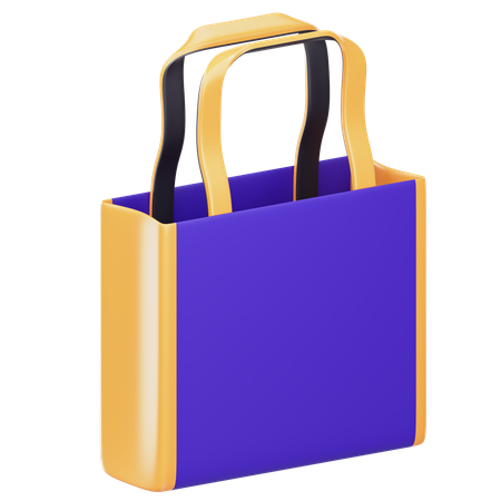 Sacola  3D Icon