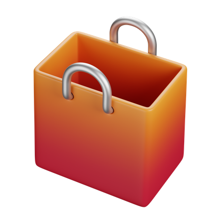 Bolsa  3D Icon